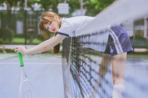 【夏日清纯网球少女。摄影图片】人像摄影_太平洋电脑网摄影部落
