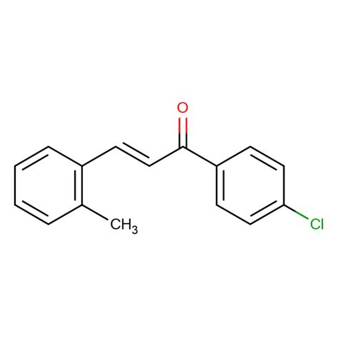 (2E)-1-(4-chlorophenyl)-3-(2-methylphenyl)prop-2-en-1-one 10-524332