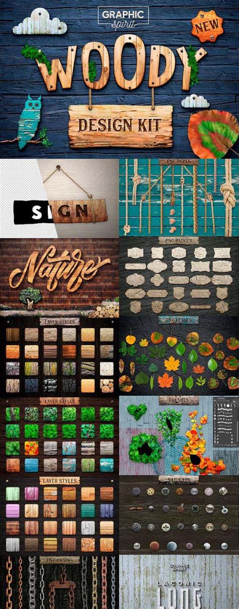 WOODY Texture Photoshop Styles KIT FULL 23551039 » Daz3D and Poses ...