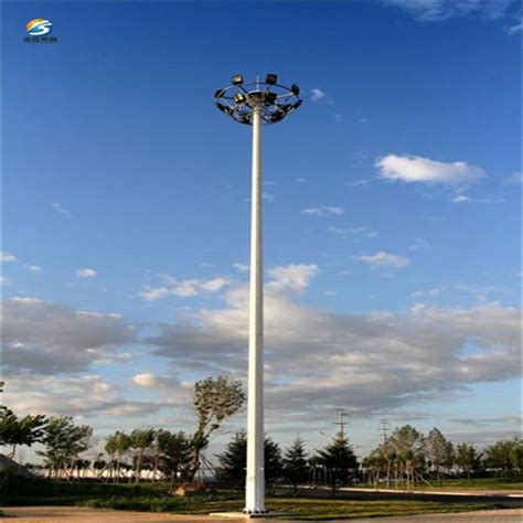 甘肃白银市20米25米高杆灯整套价格单-一步电子网