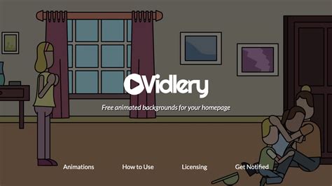Vidlery-专注动画的网站，风格多样，不过大部分画风较为简单-简视频