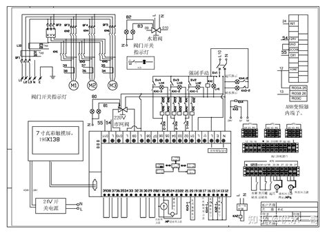 ABB变频器恒压供水设备接线图（控制柜装配） - 知乎