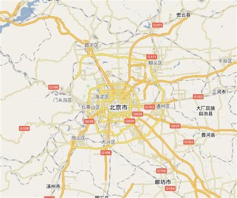 北京地图查询