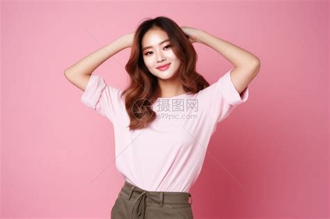 摸头温柔图片女生头像