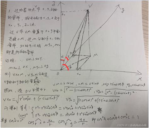 线性代数学习笔记——第二十三讲——空间直角坐标系_空间直角坐标系东是-CSDN博客