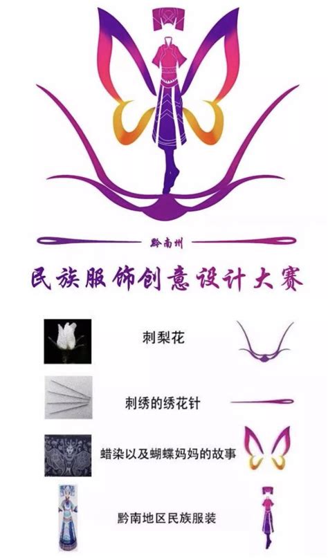 黔南民族服饰创意设计大赛logo新鲜出炉 - 设计揭晓 - 征集码头网