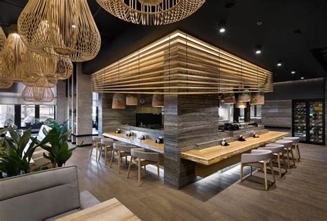 河南日式餐厅设计公司-800平日式餐饮空间设计分析-會所资讯-上海勃朗空间设计公司