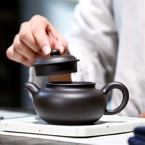 宜兴超大号容量紫砂壶1000ML井栏壶彩绘中式陶瓷大茶壶茶壶泡茶器-淘宝网