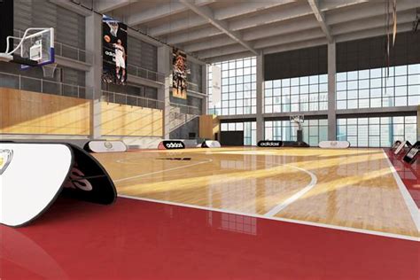 篮球馆木地板上面怎么画线-运动木地板 体育地板 舞蹈地板-北京欧氏地板有限公司