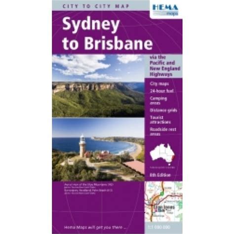 Map - Hema - Sydney To Brisbane | Skout Office Supplies