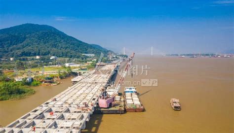 江西瑞昌：港口工程建设忙-人民图片网