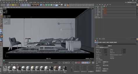3D+FS-美式卧室-渲染篇 - 室内设计教程_3DMAX（2014）、 fstorm render（1.3.2） - 虎课网