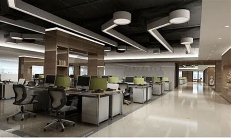 600平方的简约式合肥办公室空间装修-装修经验-卓创建筑装饰