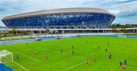 组图丨儋州市体育中心“一场两馆”项目最新进展来啦-儋州新闻网-南海网