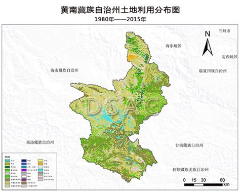 黄南藏族自治州土地利用数据-土地资源类数据-地理国情监测云平台