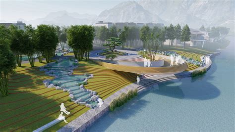 [云南]新海河滨河带状公园工程方案设计-公园景观-筑龙园林景观论坛