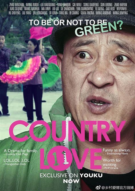 《乡村爱情》9种国际版海报曝光！这分明是“东京爱情故事”“纸牌屋”……