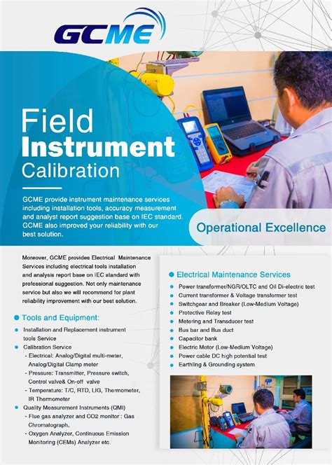 Field Instrument Calibration • GCME - GC Maintenance and Engineering ...