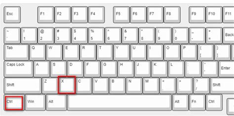 键盘剪切快捷键是什么,电脑剪切快捷键ctrl加什么 - 品尚生活网