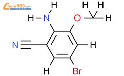 2-氨基-5-溴-3-甲氧基苯甲腈,2-Amino-5-bromo-3-methoxybenzonitrile,176718-54-0,上海捷 ...