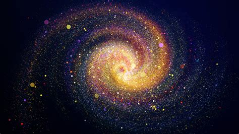壮观银河星系高清图片下载-找素材