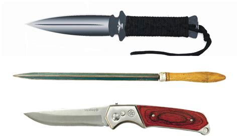 敬问什么刀具属于管制刀具 或者 自卫时用刀违法吗？ - 知乎