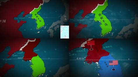 朝鲜战争地图图片