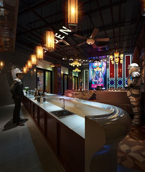西安南门站酒吧改造设计_李金泽Design-站酷ZCOOL