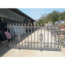 铁艺花样式护栏丨锌钢护栏厂家丨围墙护栏出售_合金钢-标准件网