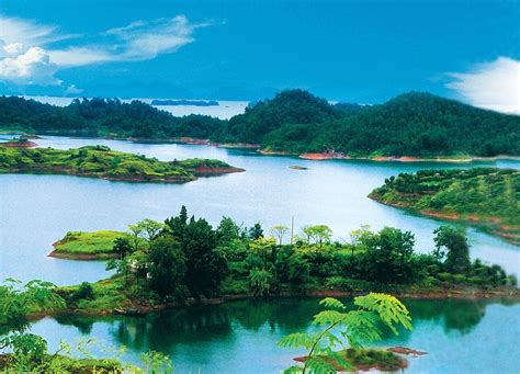杭州千岛湖美丽的自然风光高清图片下载-正版图片501127424-摄图网