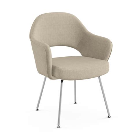 创意软包布艺餐椅沙里宁Saarinen Executive Chair酒店会所会客休闲椅