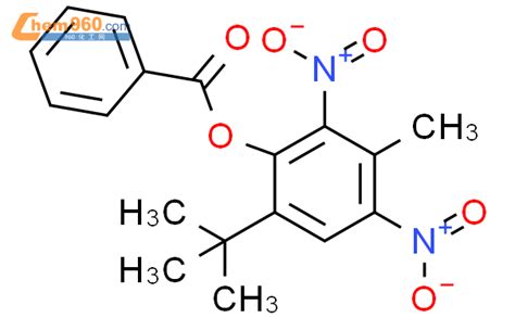 17317-26-9_6-tert-butyl-3-methyl-2,4-dinitrophenyl benzoateCAS号:17317 ...
