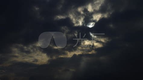 乌云散开延时GIF动图图片-正版gif素材401482006-摄图网