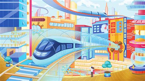 未来城市|插画|概念设定|SunJun爱画画 - 原创作品 - 站酷 (ZCOOL)