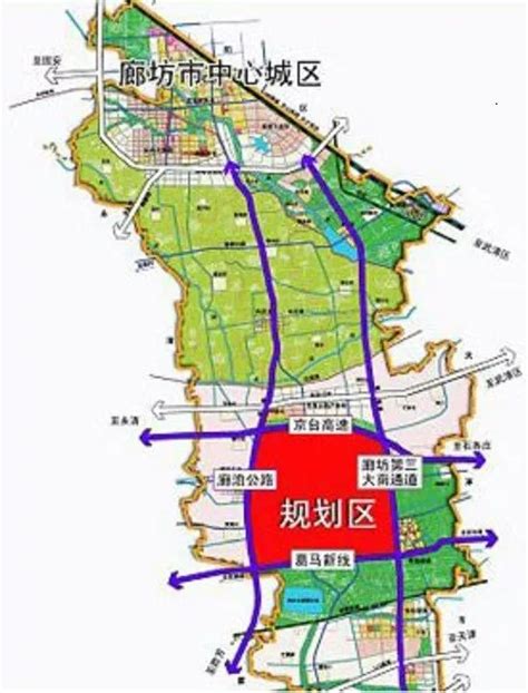 2022年廊坊规划图,廊坊城市规划,廊坊龙河高新区_大山谷图库