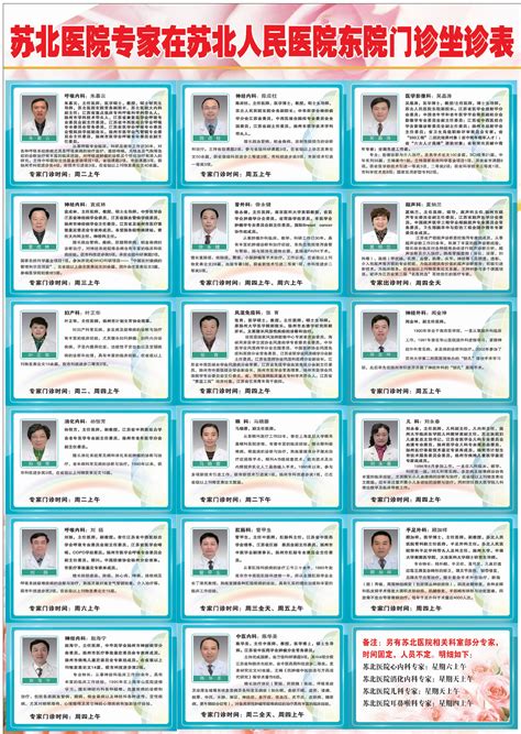 各专科专家门诊坐诊时间安排表 - 专家门诊时间表 - 贵州医科大学第二附属医院