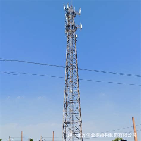 北方伟业钢结构直销三管信号塔 雷达塔 通信塔 可定制 来电询价-阿里巴巴