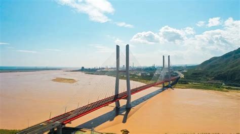 黄河三角洲跨径最大双塔双索斜拉桥开工建设|胜利新闻