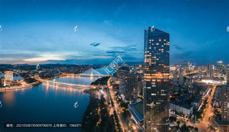 惠州市合生大桥与惠州大桥夜景,都市风光,建筑摄影,摄影素材,汇图网www.huitu.com
