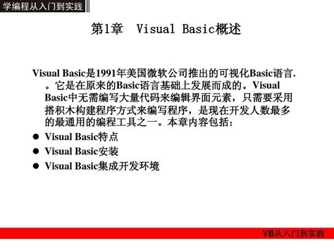 VB6.0入门教程_word文档在线阅读与下载_免费文档