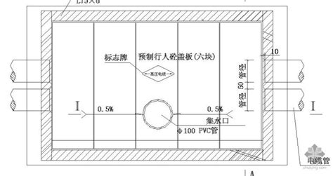 典型电缆中间头井设计cad详细施工图（甲级院设计，含说明）_土木在线