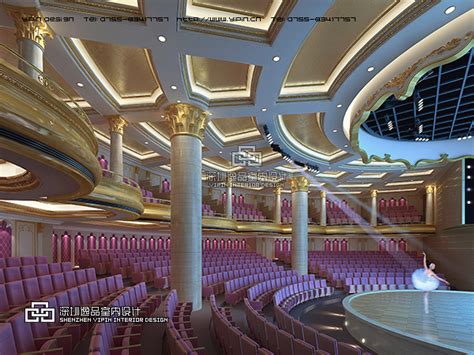 现代剧院演艺中心3d模型下载-【集简空间】「每日更新」