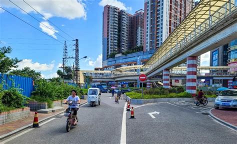 广州开源大道人行天桥工程施工部分道路将围蔽施工- 广州本地宝