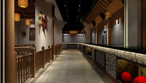 动感时尚的日式餐厅设计案例推荐：大阪吉兆店-设计风尚-上海勃朗空间设计公司