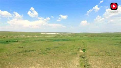 航拍希拉穆仁草原，草原荒芜，失去了绿色！_腾讯视频
