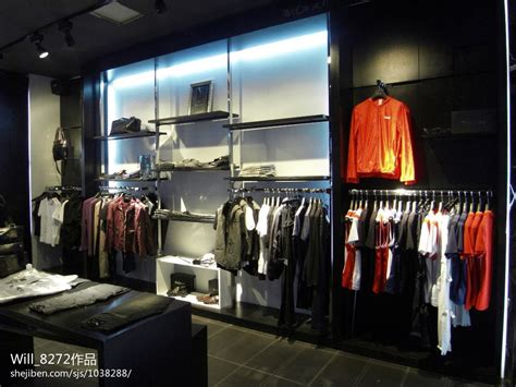 男装服装店室内设计案例效果图_美国室内设计中文网