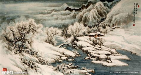 刘慧敏日记:国画山水画《瑞雪兆丰年》系列作品六幅，时正是隆冬，全国很多地_兴艺堂