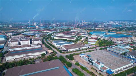 广西柳州工业城市白露工业园高清摄影大图-千库网