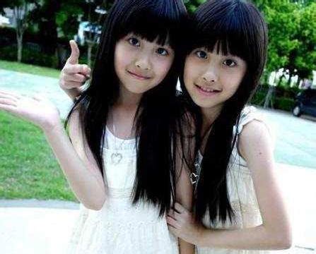 台湾最美双胞胎 小时候天真可爱，长大了女神范！_新浪游戏_手机新浪网