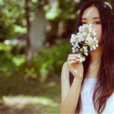 温柔女生头像森系